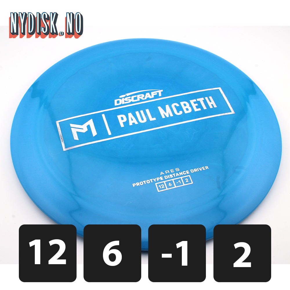 Discraft Prototype Ares - Paul McBeth