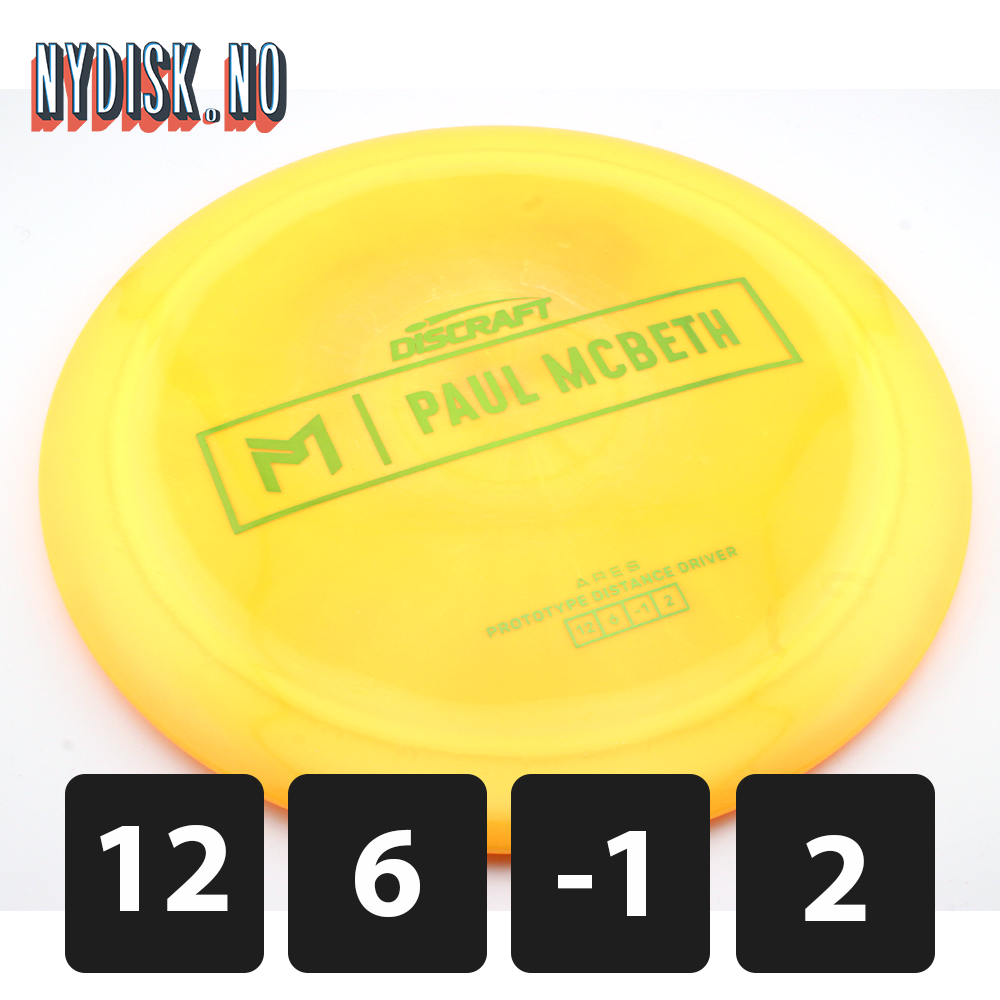 Discraft Prototype Ares - Paul McBeth