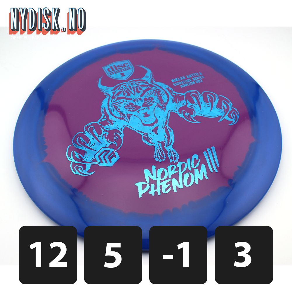 Discmania S-Line Horizon DD3 - Nordic Phenom 3 - Niklas Anttila