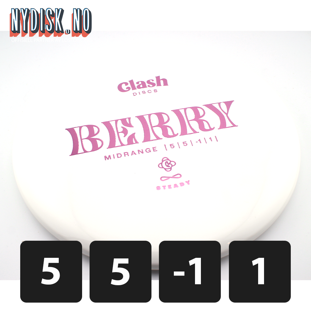 Clash Discs Steady Berry