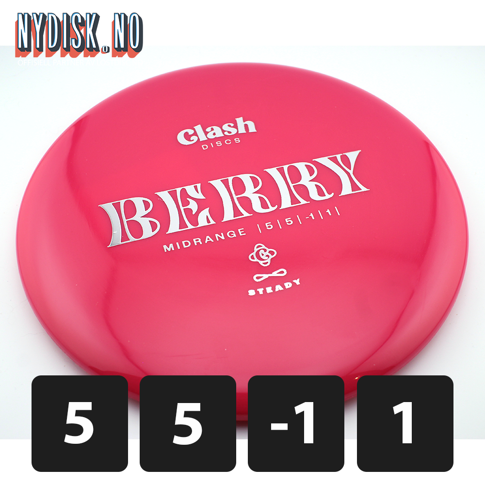 Clash Discs Steady Berry