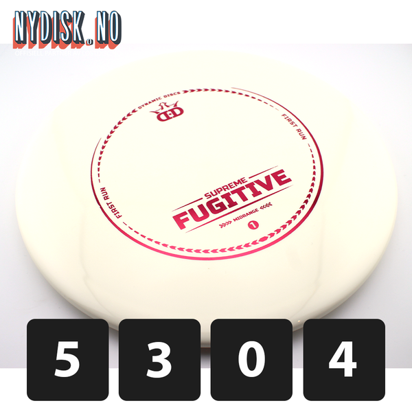 Dynamic Discs Supreme Fugitive - First Run