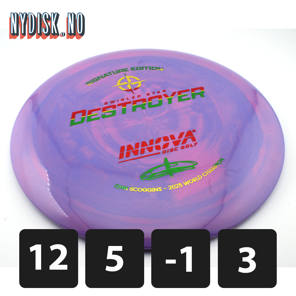 Raro Disco Da Golf Innova Star Destroyer 10° Anniversario, Swirly, Scegli Il Colore