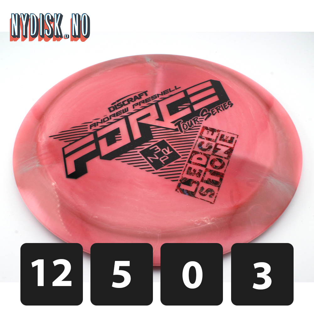 Discraft ESP Swirl 2022 Tour Series Force - Overstamped Ledgestone