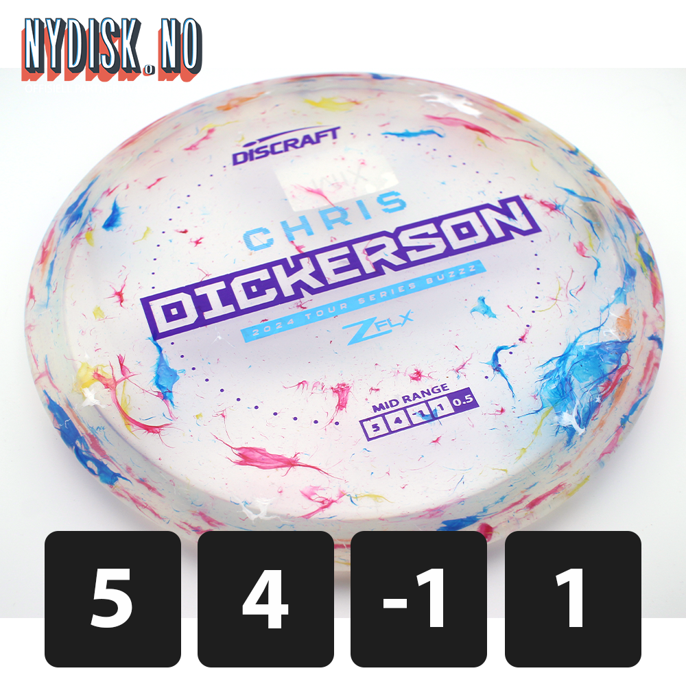 Discraft Jawbreaker Z FLX Buzzz - Chris Dickerson 2024