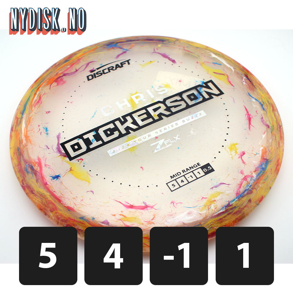 Discraft Jawbreaker Z FLX Buzzz - Chris Dickerson 2024