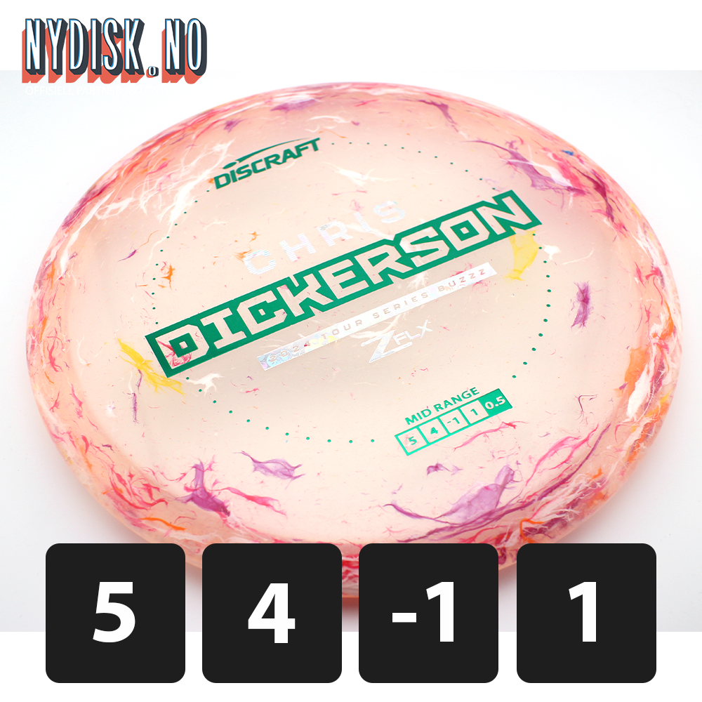 Discraft Jawbreaker Z FLX Buzzz - Chris Dickerson 2024