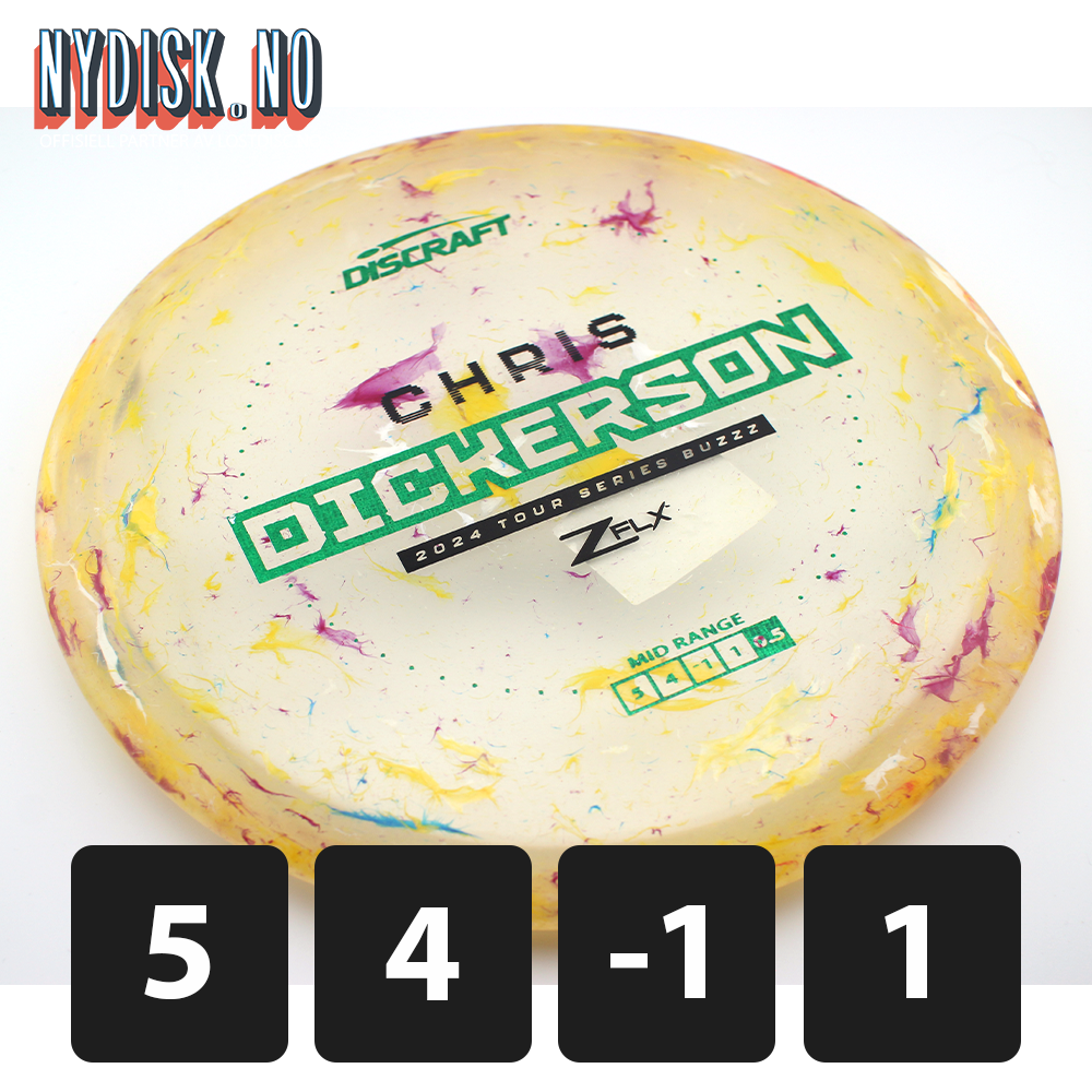 Discraft Jawbreaker Z FLX Buzzz - Chris Dickerson 2024