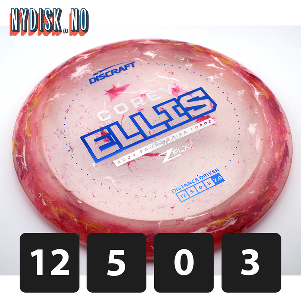 Discraft Jawbreaker Z FLX Force - Corey Ellis 2024