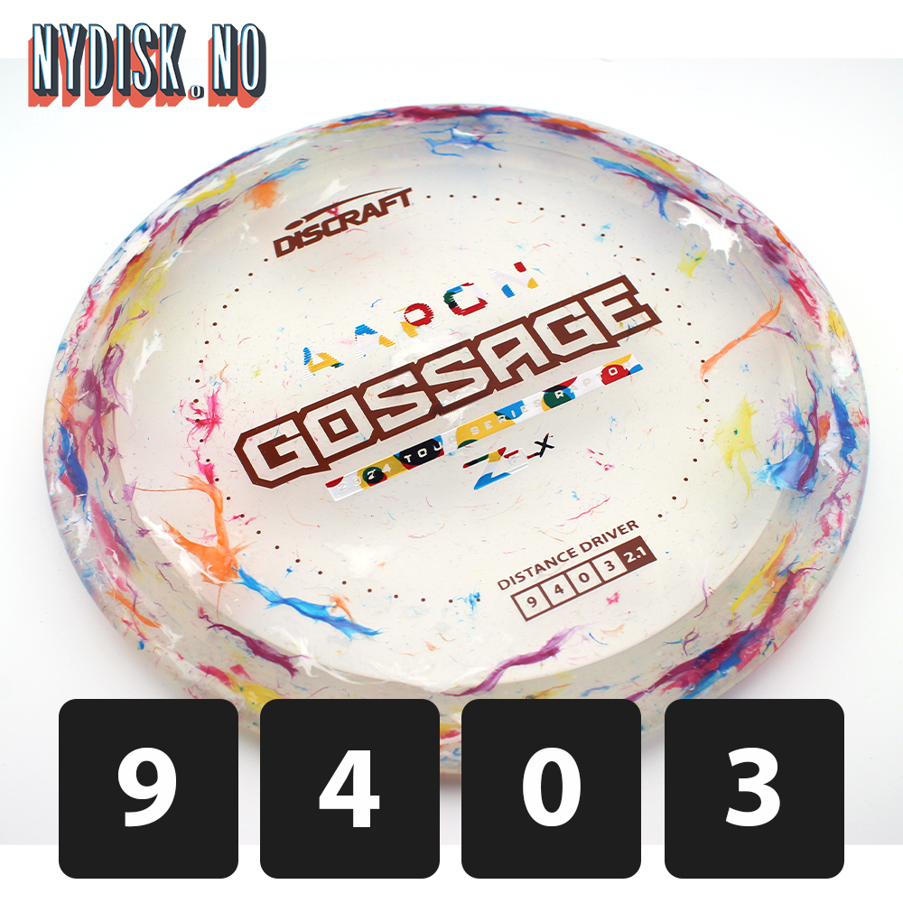 Discraft Jawbreaker Z FLX Raptor - Aaron Gossage 2024