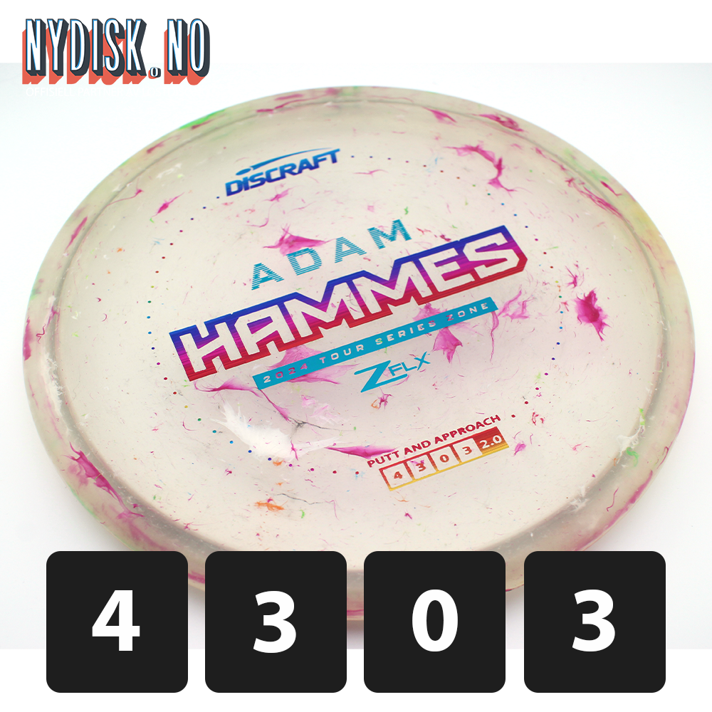 Discraft Jawbreaker Z FLX Zone - Adam Hammes 2024