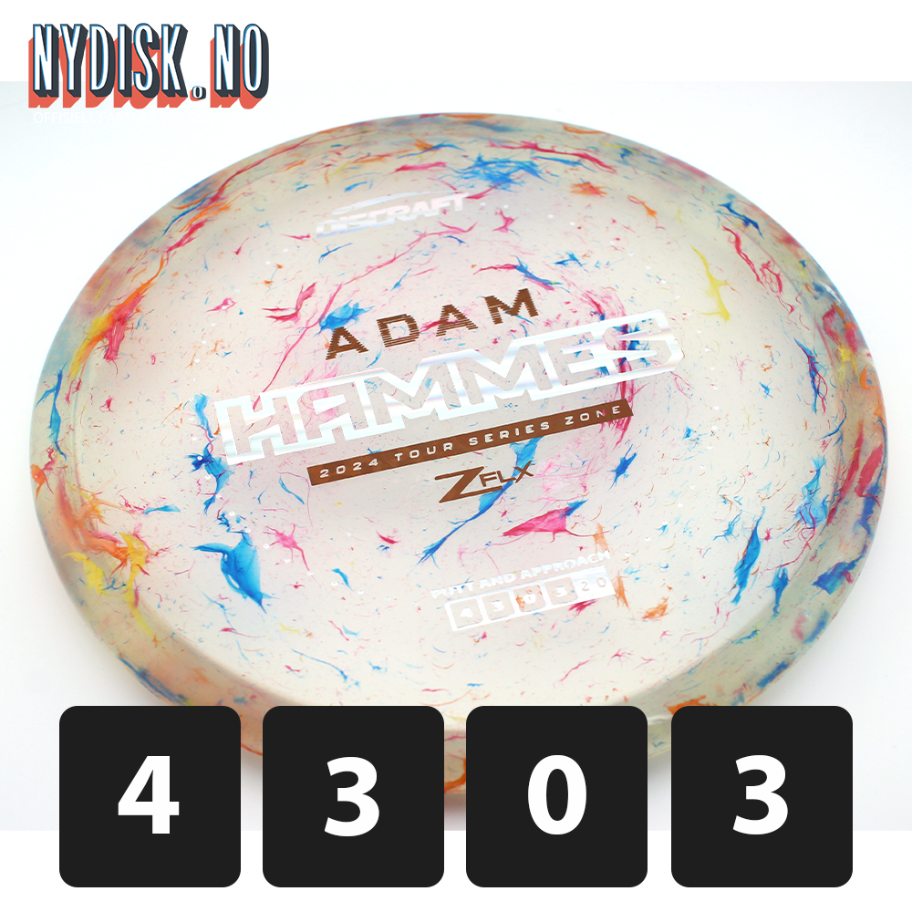 Discraft Jawbreaker Z FLX Zone - Adam Hammes 2024