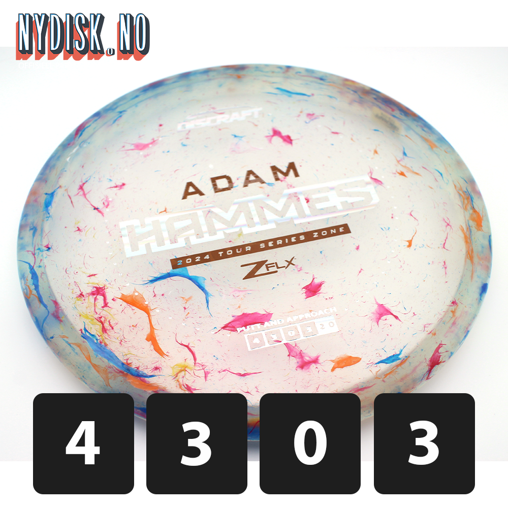 Discraft Jawbreaker Z FLX Zone - Adam Hammes 2024