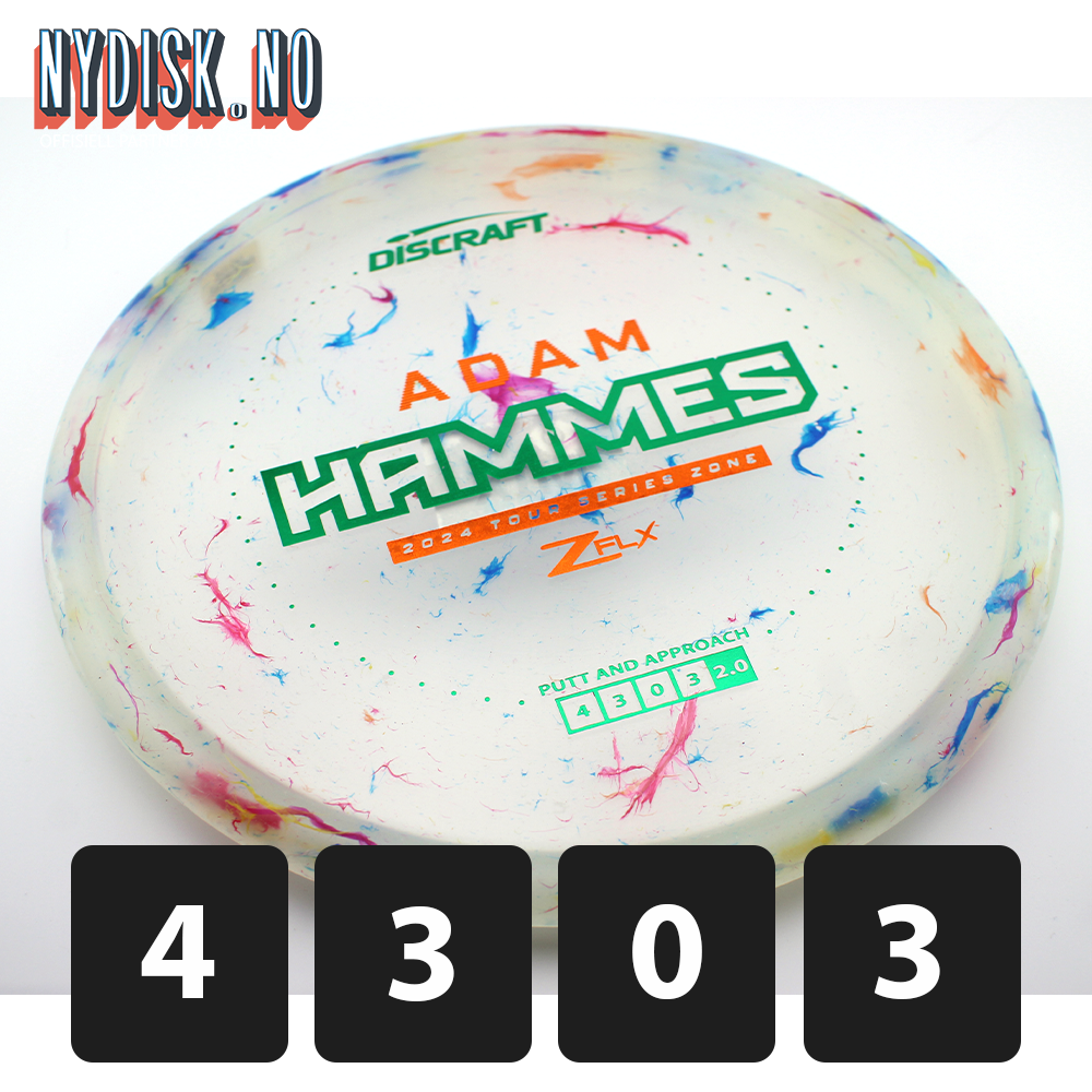 Discraft Jawbreaker Z FLX Zone - Adam Hammes 2024