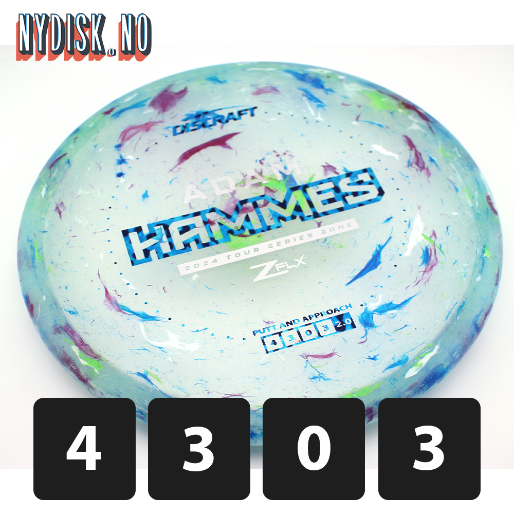 Discraft Jawbreaker Z FLX Zone - Adam Hammes 2024