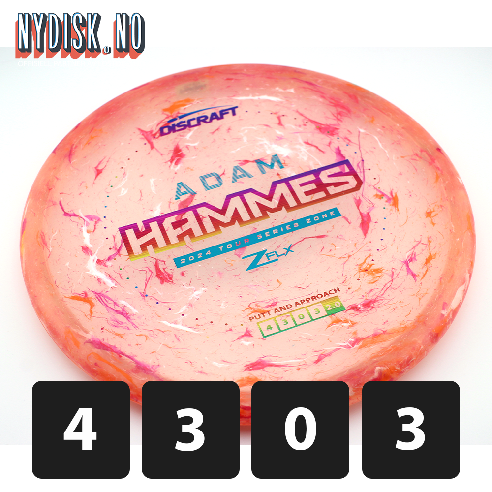 Discraft Jawbreaker Z FLX Zone - Adam Hammes 2024