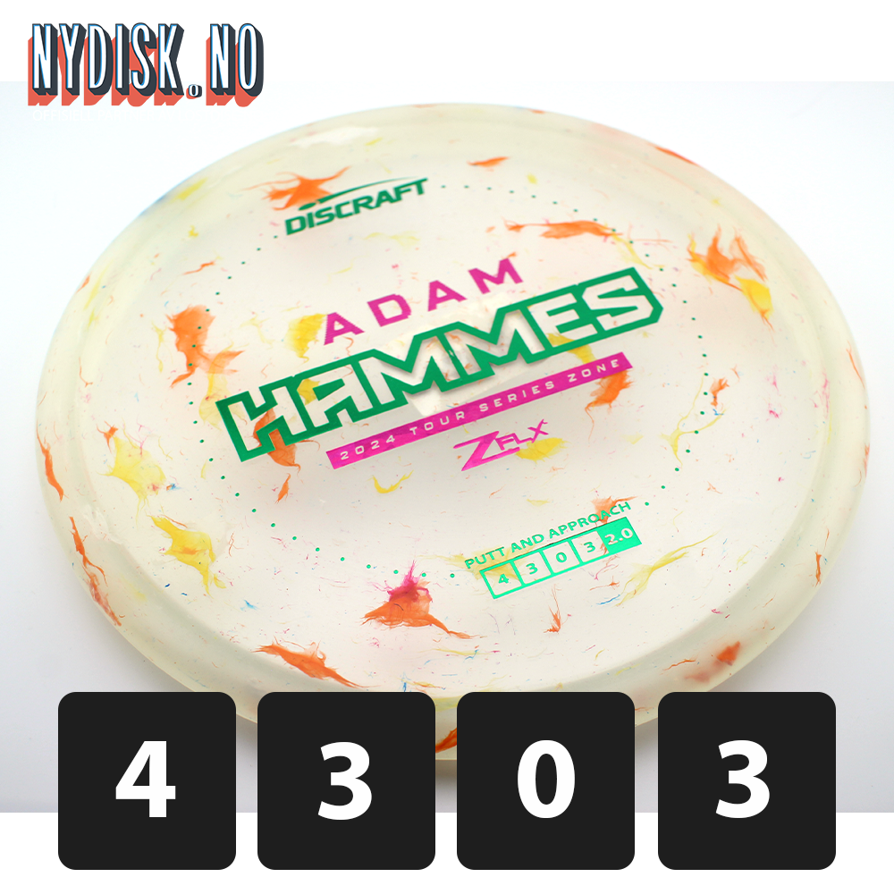 Discraft Jawbreaker Z FLX Zone - Adam Hammes 2024