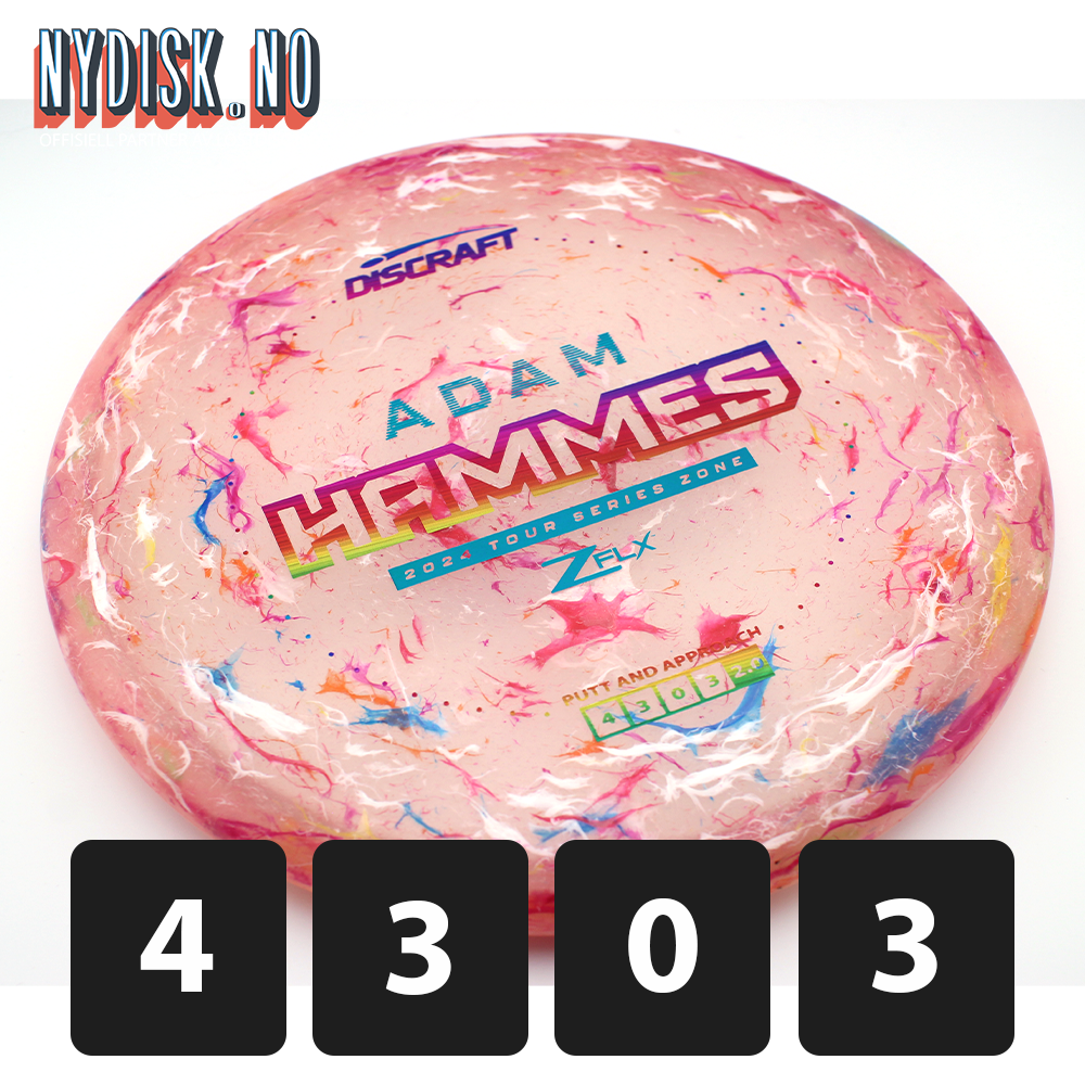 Discraft Jawbreaker Z FLX Zone - Adam Hammes 2024