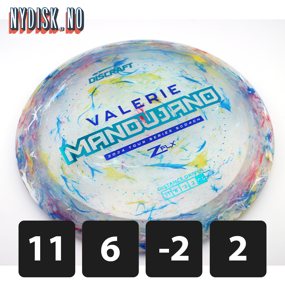 Discraft Jawbreaker Z FLX Scorch - Valerie Mandujano 2024