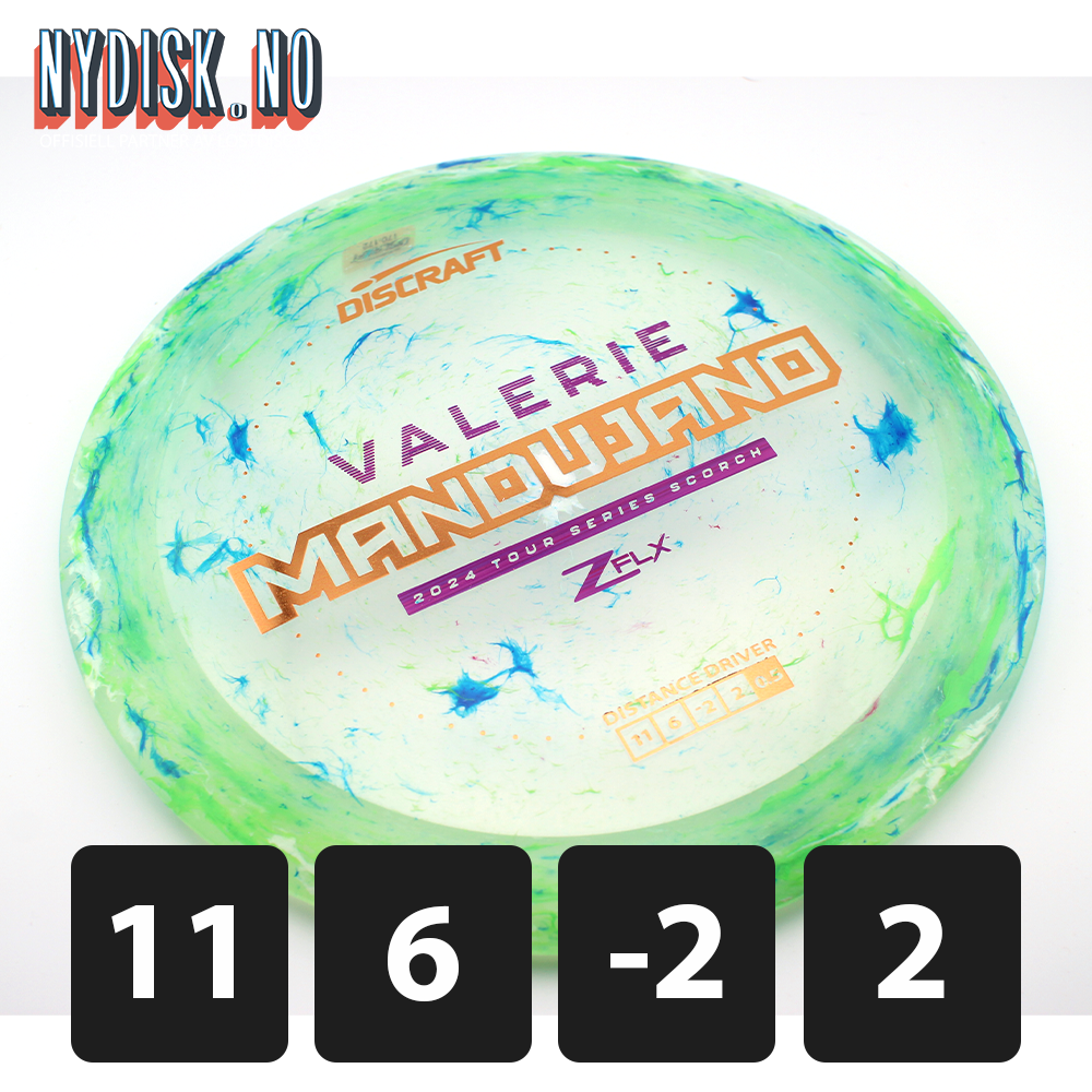 Discraft Jawbreaker Z FLX Scorch - Valerie Mandujano 2024