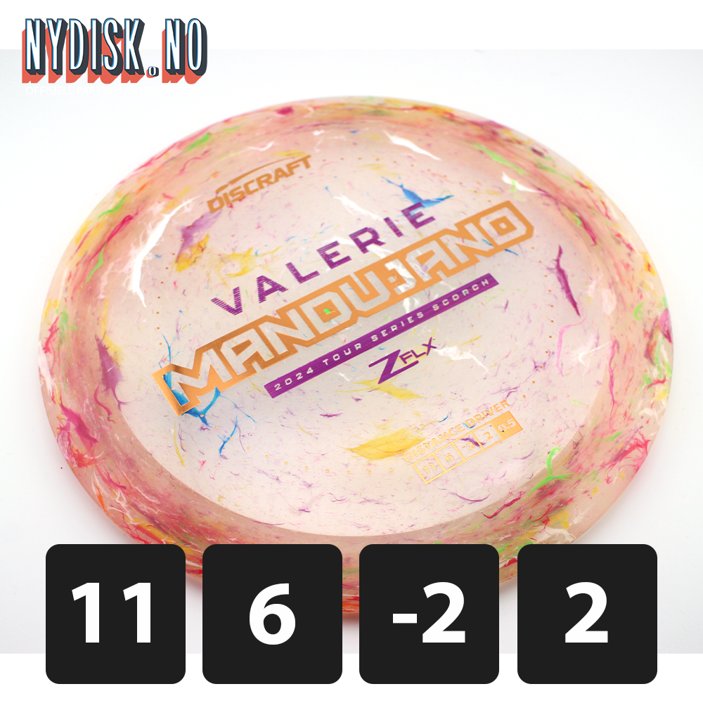 Discraft Jawbreaker Z FLX Scorch - Valerie Mandujano 2024