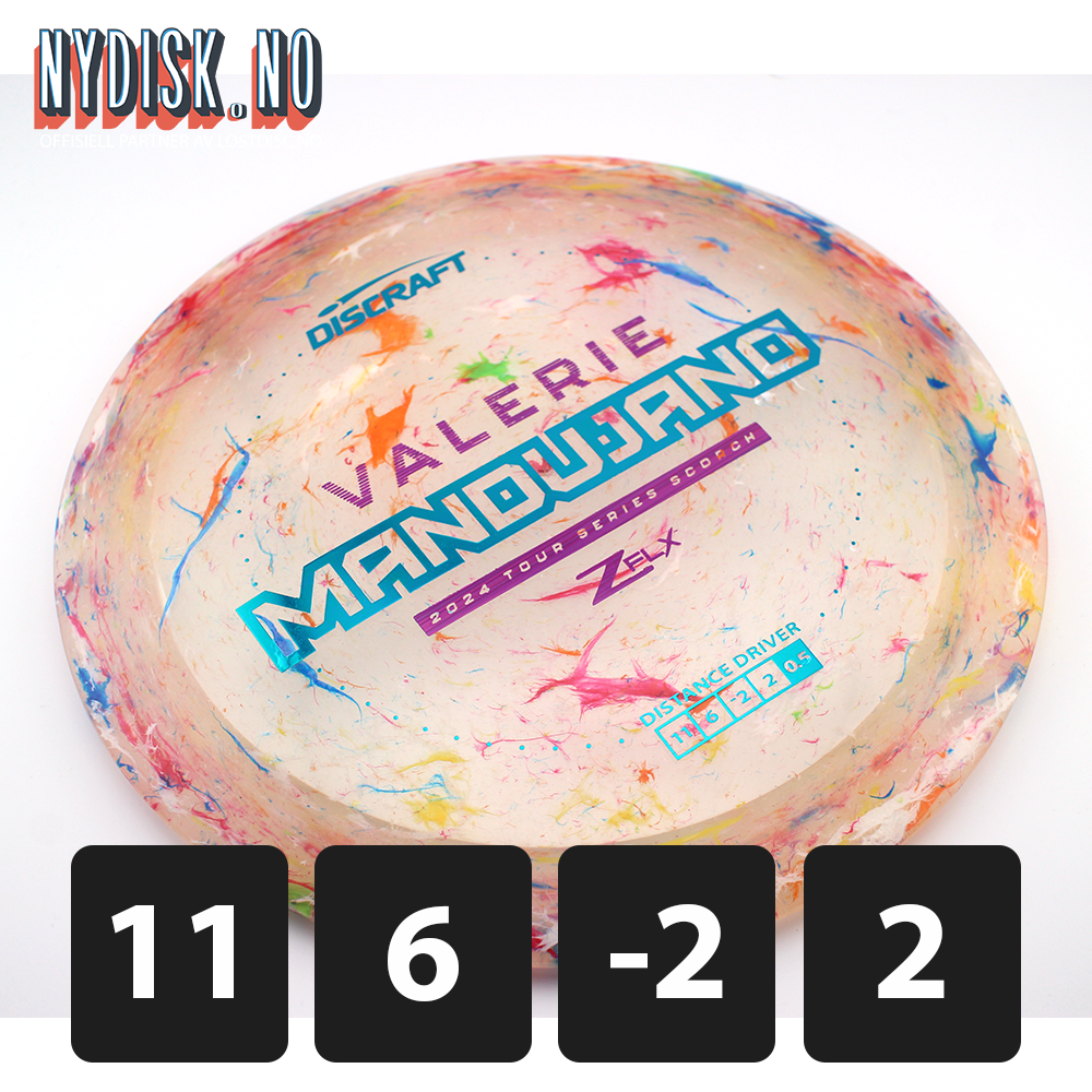 Discraft Jawbreaker Z FLX Scorch - Valerie Mandujano 2024