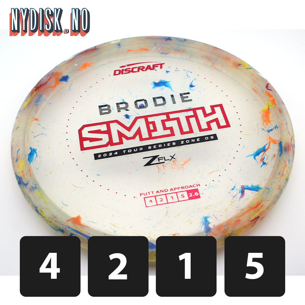 Discraft Jawbreaker Z FLX Zone OS - Brodie Smith 2024