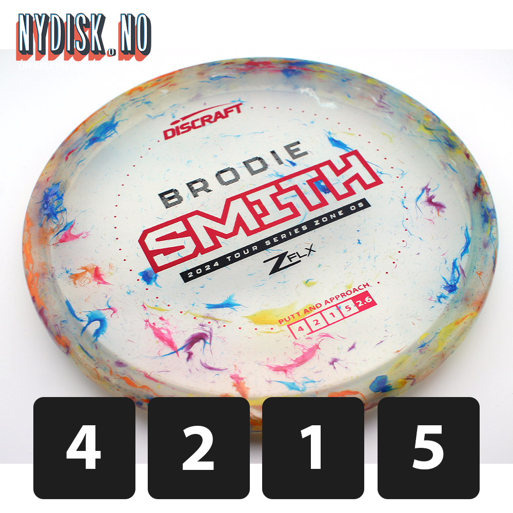 Discraft Jawbreaker Z FLX Zone OS - Brodie Smith 2024