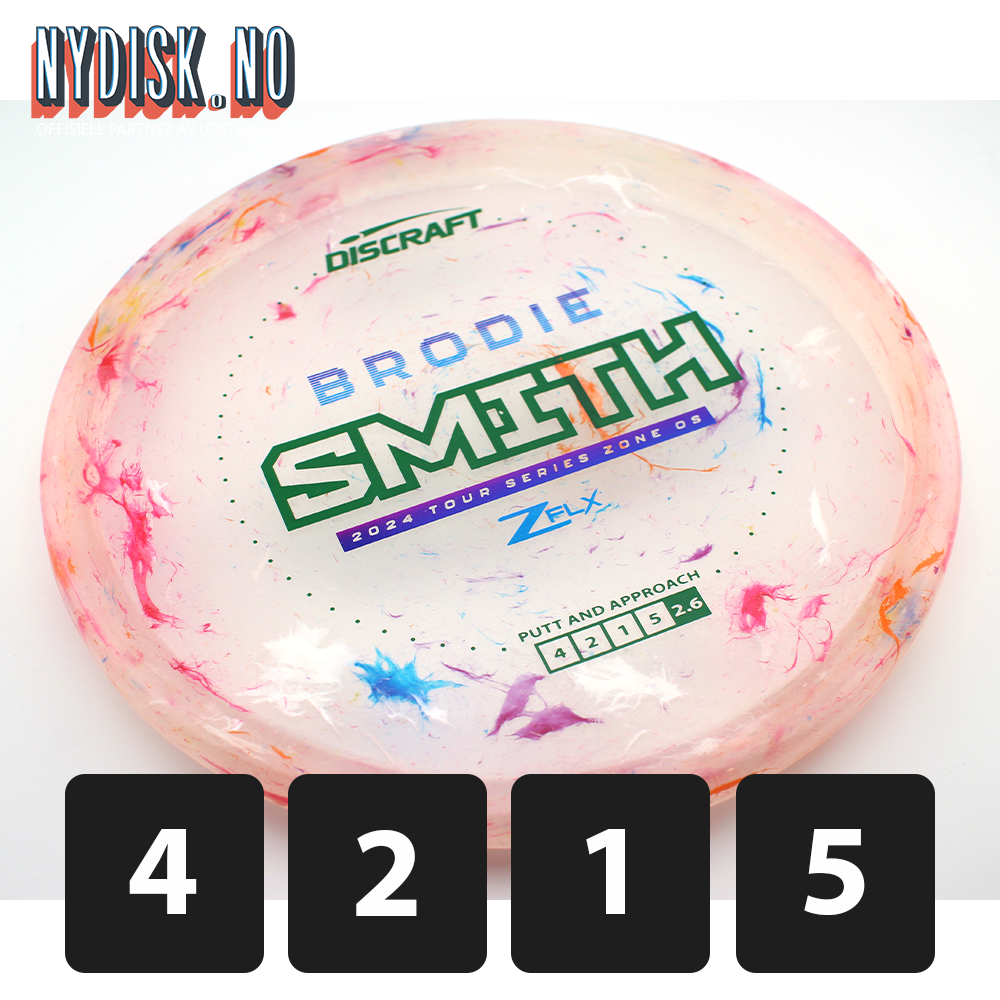 Discraft Jawbreaker Z FLX Zone OS - Brodie Smith 2024