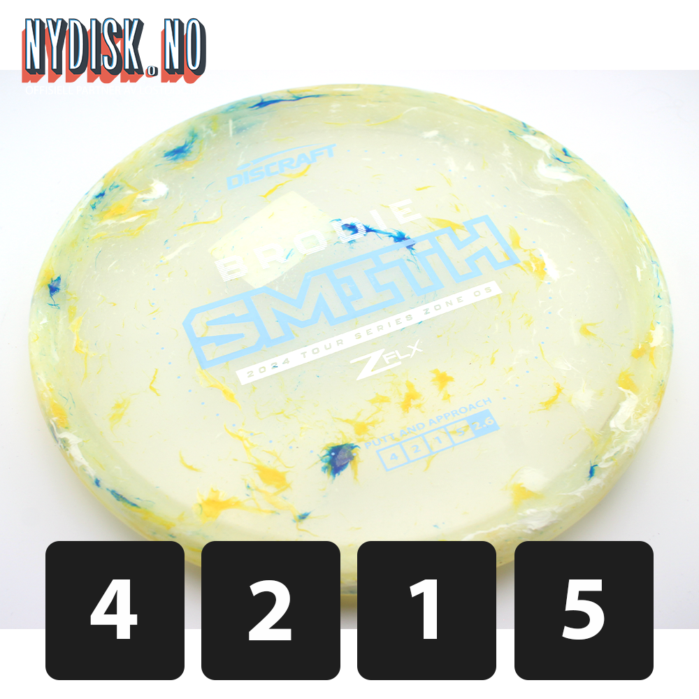 Discraft Jawbreaker Z FLX Zone OS - Brodie Smith 2024