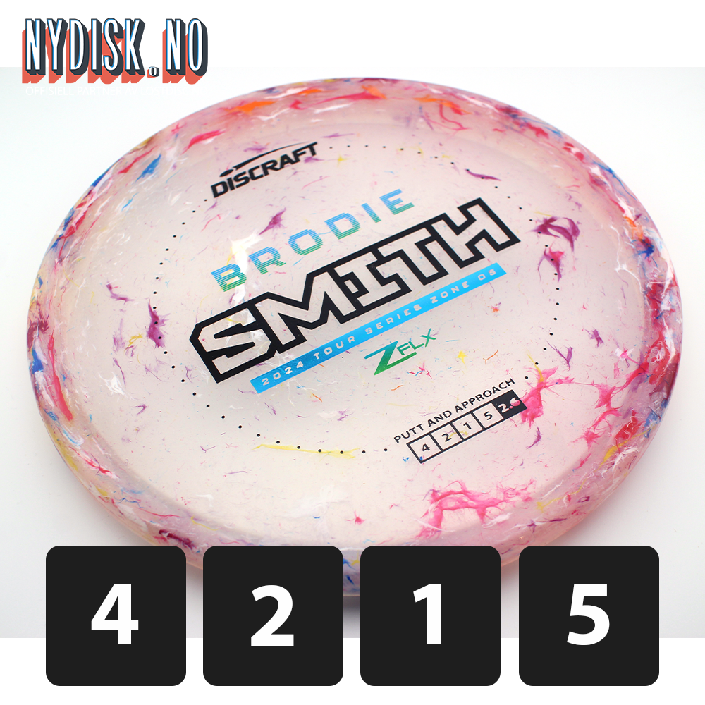 Discraft Jawbreaker Z FLX Zone OS - Brodie Smith 2024