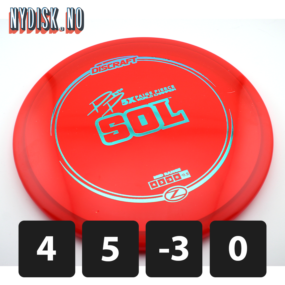 Discraft Z Line Paige Pierce Sol