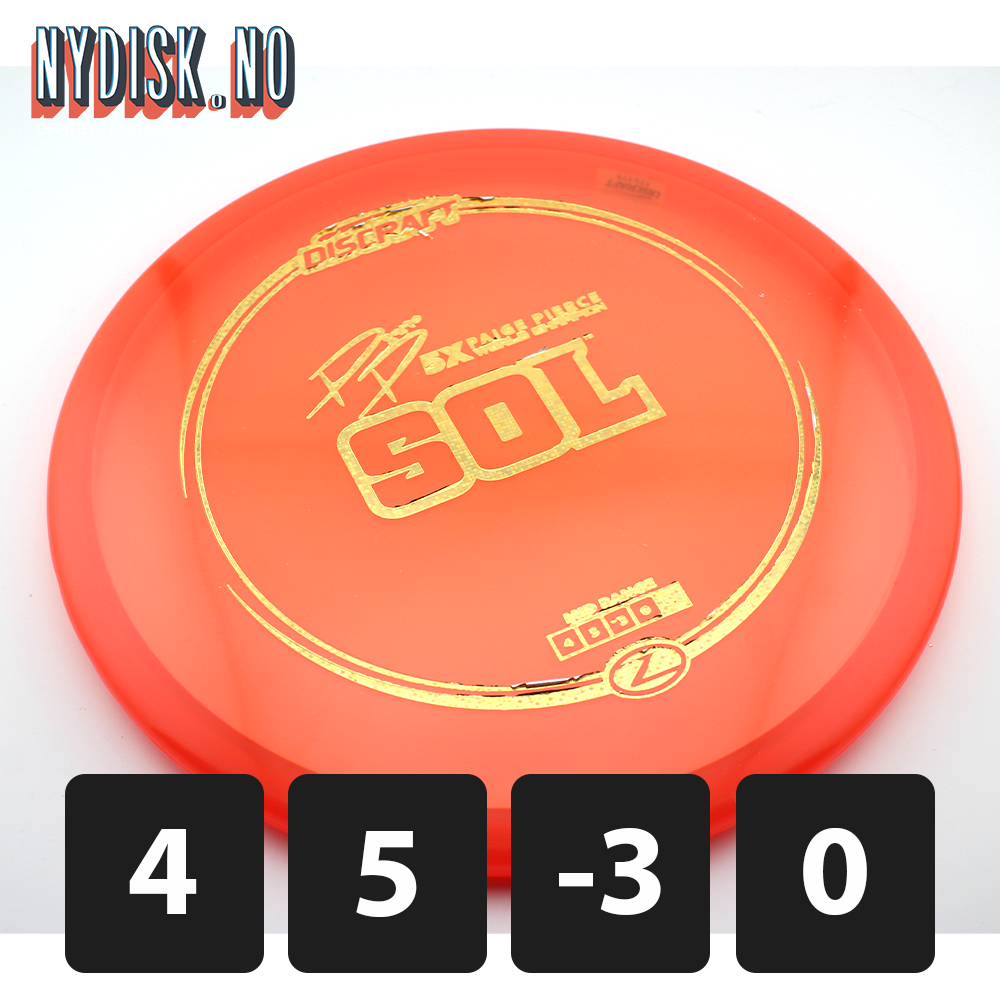 Discraft Z Line Paige Pierce Sol