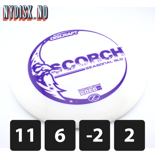 Discraft Z Seasonal GLO Scorch