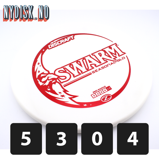 Discraft Z Seasonal GLO Swarm