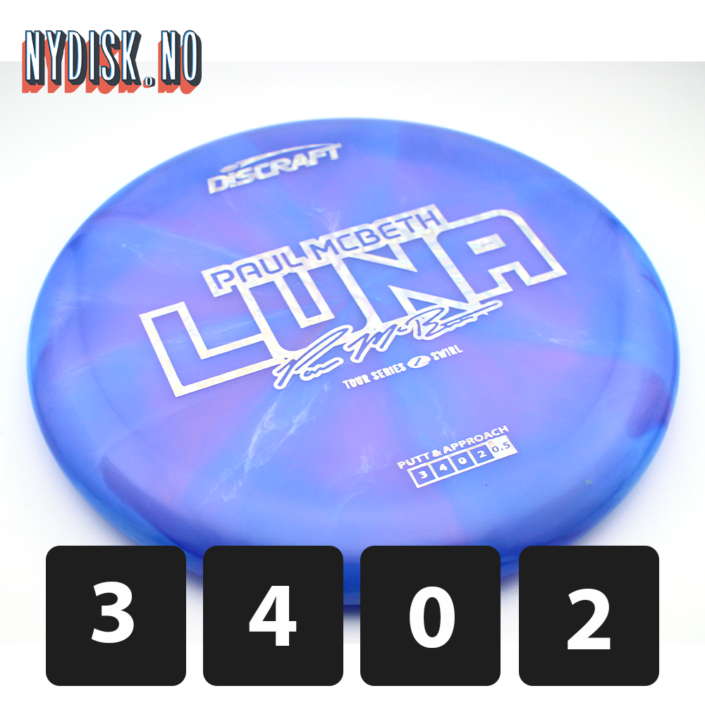 Discraft Z Swirl Luna - Paul McBeth 2025