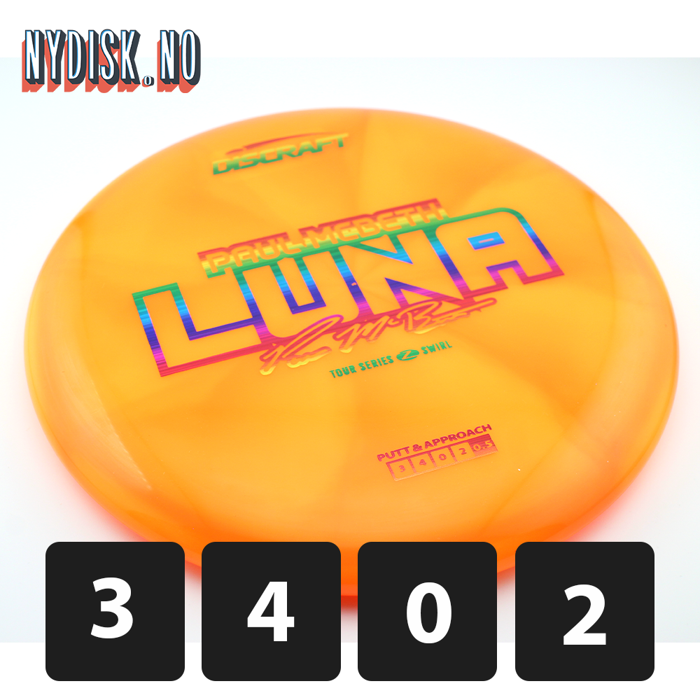 Discraft Z Swirl Luna - Paul McBeth 2025