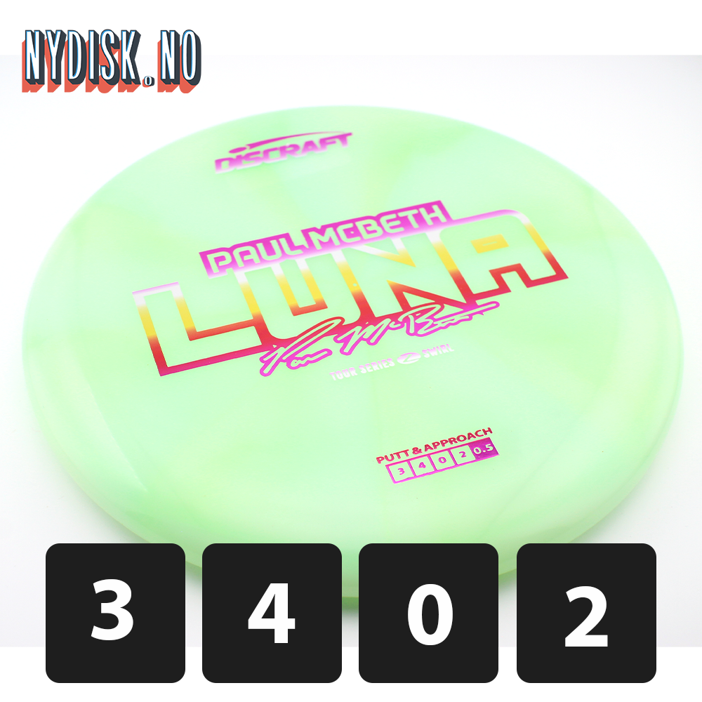 Discraft Z Swirl Luna - Paul McBeth 2025