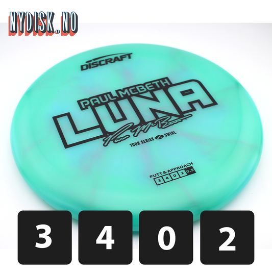 Discraft Z Swirl Luna - Paul McBeth 2025