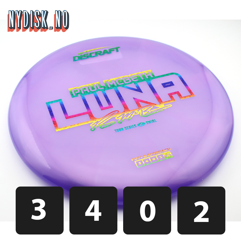 Discraft Z Swirl Luna - Paul McBeth 2025