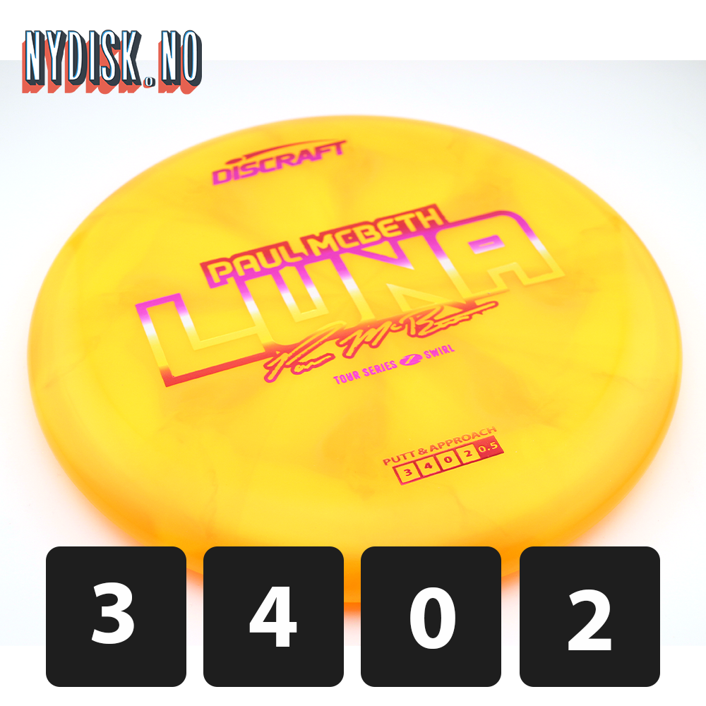 Discraft Z Swirl Luna - Paul McBeth 2025