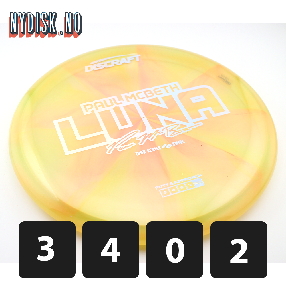 Discraft Z Swirl Luna - Paul McBeth 2025