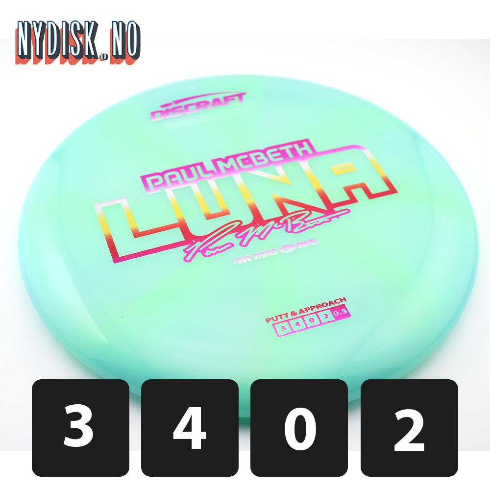 Discraft Z Swirl Luna - Paul McBeth 2025