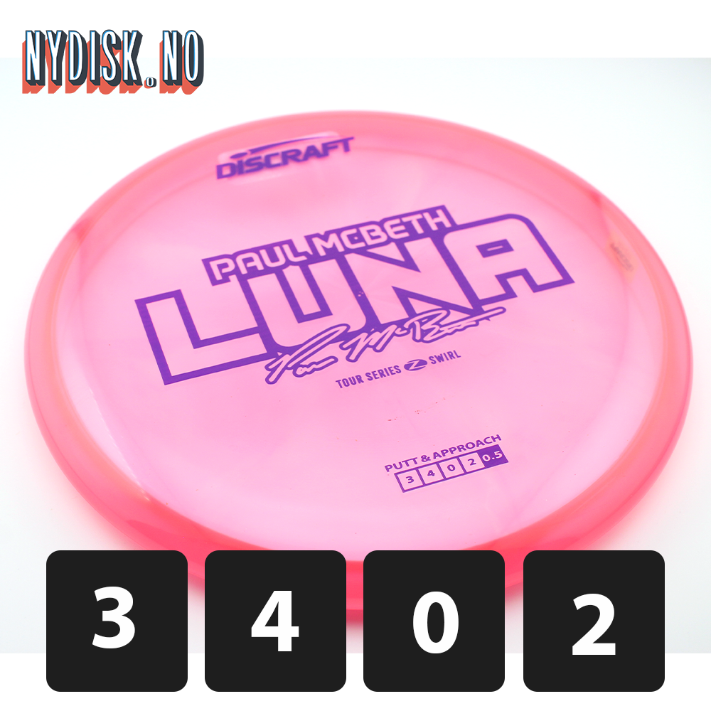 Discraft Z Swirl Luna - Paul McBeth 2025