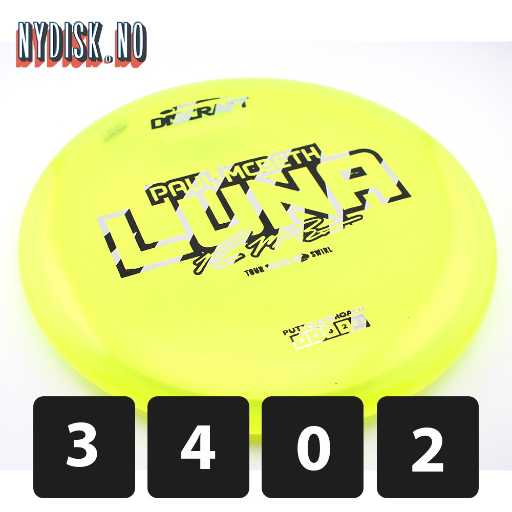 Discraft Z Swirl Luna - Paul McBeth 2025