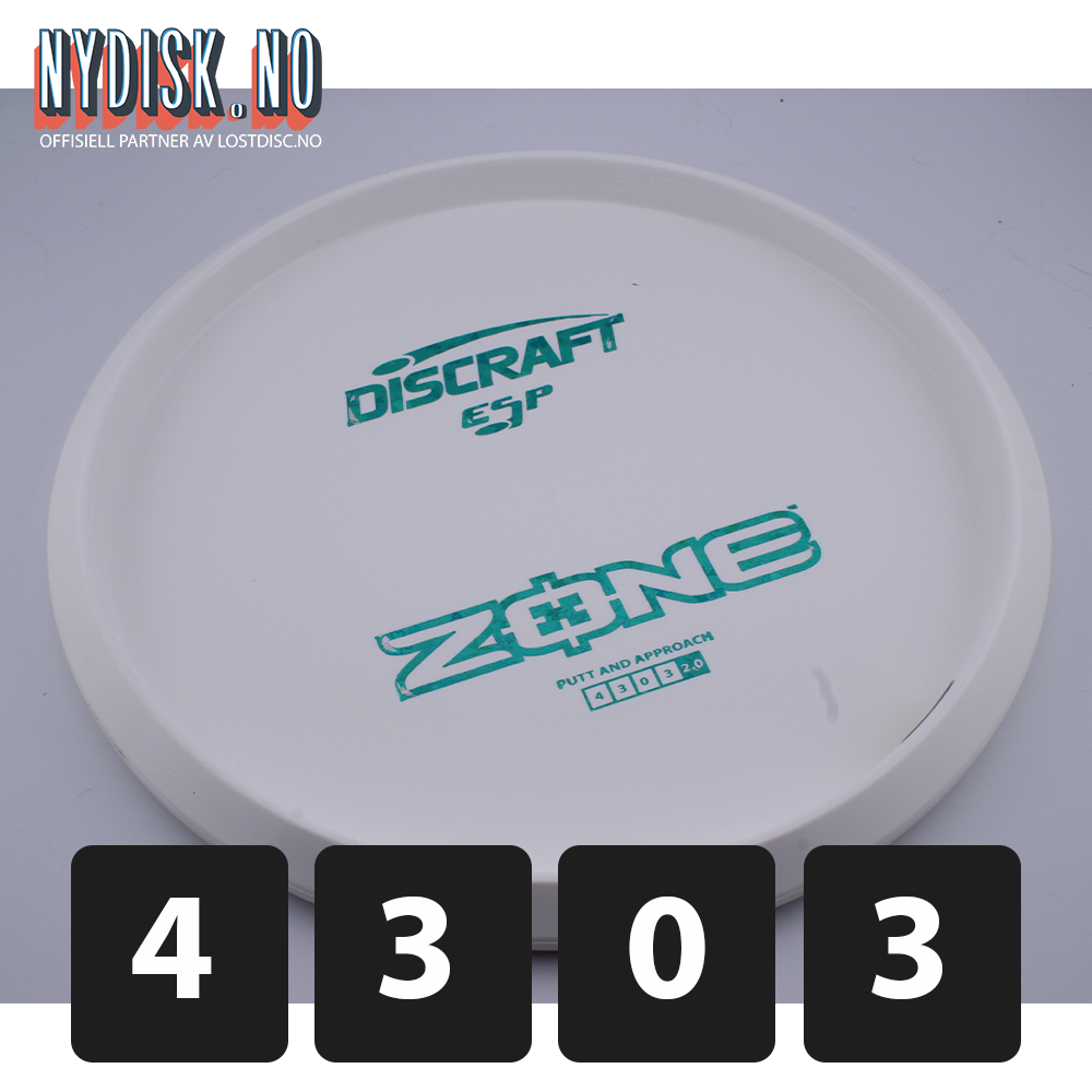 Discraft Bottom Stamp ESP Zone