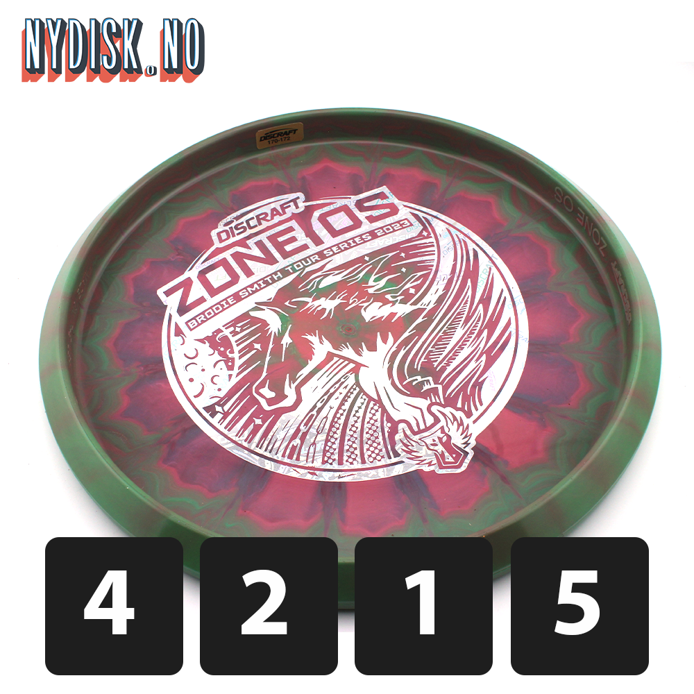 Discraft Tour Series Brodie Smith Zone OS NyDisk